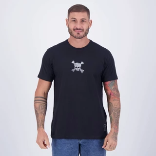 Camiseta Oakley Skull Back Preta