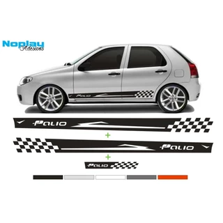 Faixa Lateral Adesivo Fiat Palio Fire EL ED EDX Sport EX ELX City Stile Economy Way 2 4 portas em Oferta na Shopee