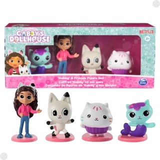 Pack 4 Figuras Gabbys Dollhouse 03969 - Sunny Brinquedos