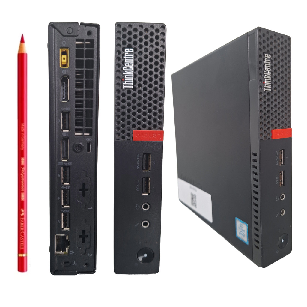 Mini PC Lenovo M910Q Tiny - Core I5-6500T 2.5 GHz - 8 Go RAM - 256 Go SSD NVMe - Windows 10