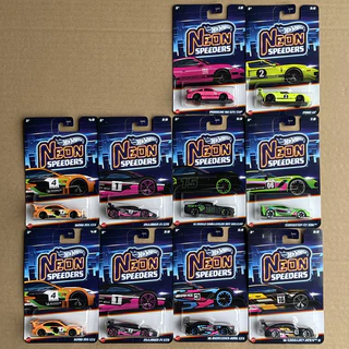 Hot Wheels HLH72 Neon Spey Alloy Model Porsche BMW McLaren Cadillac Dodge