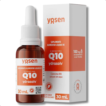 Coenzima Q10 30ml Gotas Alta Absorção Yosen Ydrosolv
