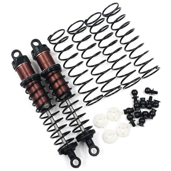 Yeah-Racing YA-BBG-0110BK Set di ammortizzatori Big Bore Go in allumi, 30,88