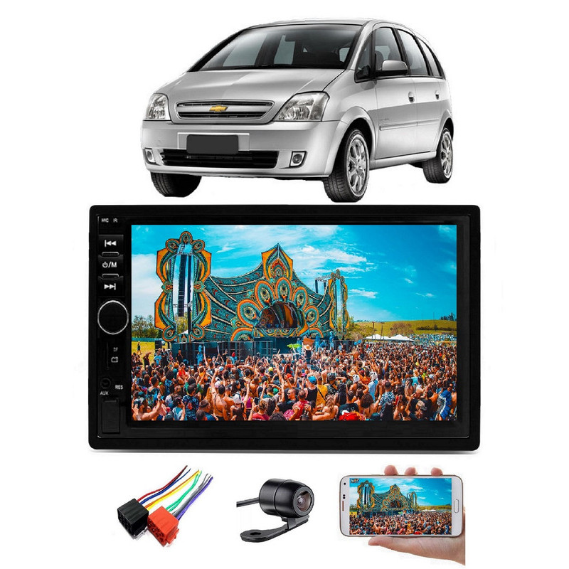 Mp5 Central Multimidia Moldura 2 Din Meriva Maxx Joy Camera