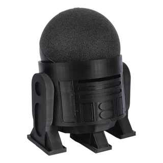 Suporte Mesa R2d2 Star Wars Alexa Echo Dot Branco Ou Preto