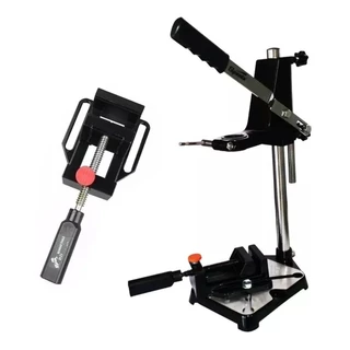 Suporte Para Furadeira 1/2 E 3/8 Manual C/ Morsa Ajustavel