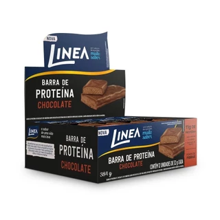 Barra Proteína Chocolate Diet Linea 12un 32g