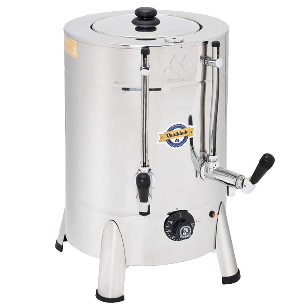 Cafeteira Tradicional Industrial Inox 2 Litros 1300W Marches