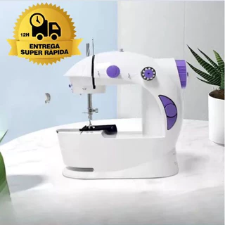 Mini Máquina Costura Portátil Com Pedal Elétrica Costureira mini máquina de costura IMPORTADA