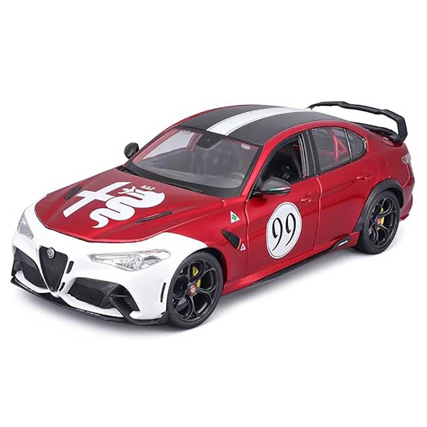 Miniatura Alfa Romeo Giulia GTA Am Vermelha Burago 1/18 | Shopee