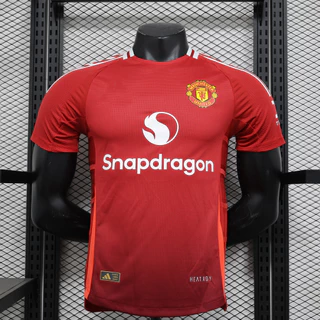 Camisa De Equipe 24 M-U Home versão do jogador 