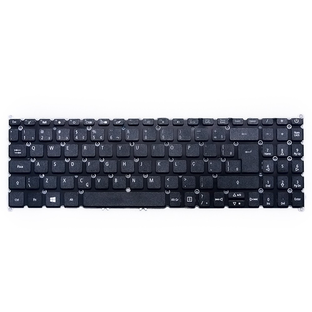 Teclado para Notebook Acer Aspire 5 A515-54-5526 | Preto ABNT2 | Shopee ...