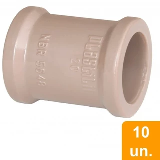 Luva Soldável Plastilit 50mm - Embalagem com 10 Unidades em Oferta na Shopee