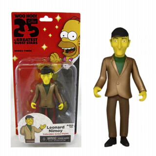 Boneco Leonard Nimoy - Simpsons 25º Aniversário