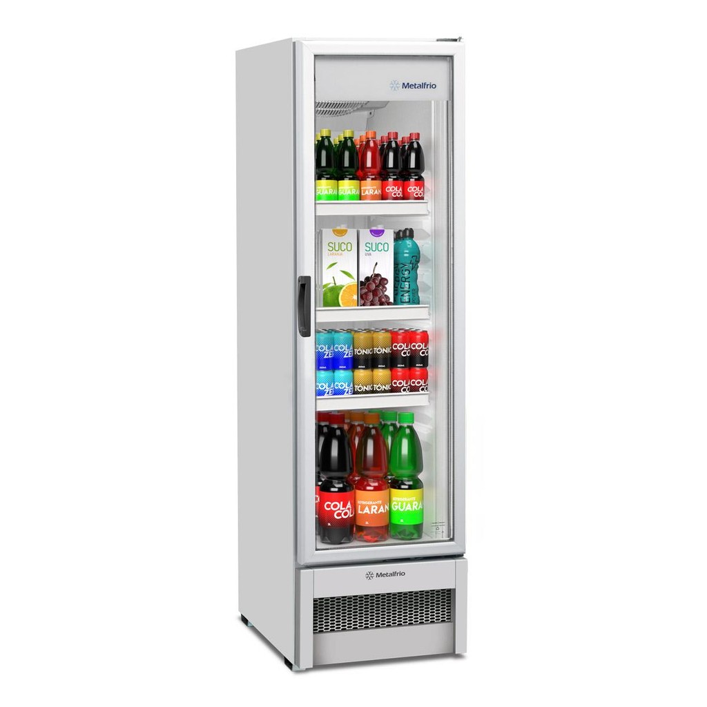 Visa Cooler Refrigerador Multiuso Expositor Vertical 303/326L