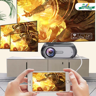 Projetor Full HD T7s 4.000lm|Espelho Wi-fi|Hdmi e Bivolt em Oferta na Shopee