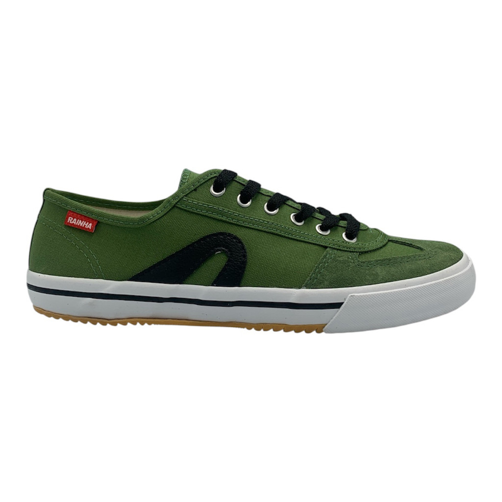 Tenis Rainha VL2500 Futsal Verde Preto Novo Volei Casual | Shopee Brasil