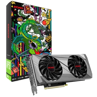 Placa de Vídeo Gpu Nvidia Geforce Rtx 3060 12gb Ddr6 192 Bit Graffiti Series Dual Fan - Pgs3060fs192