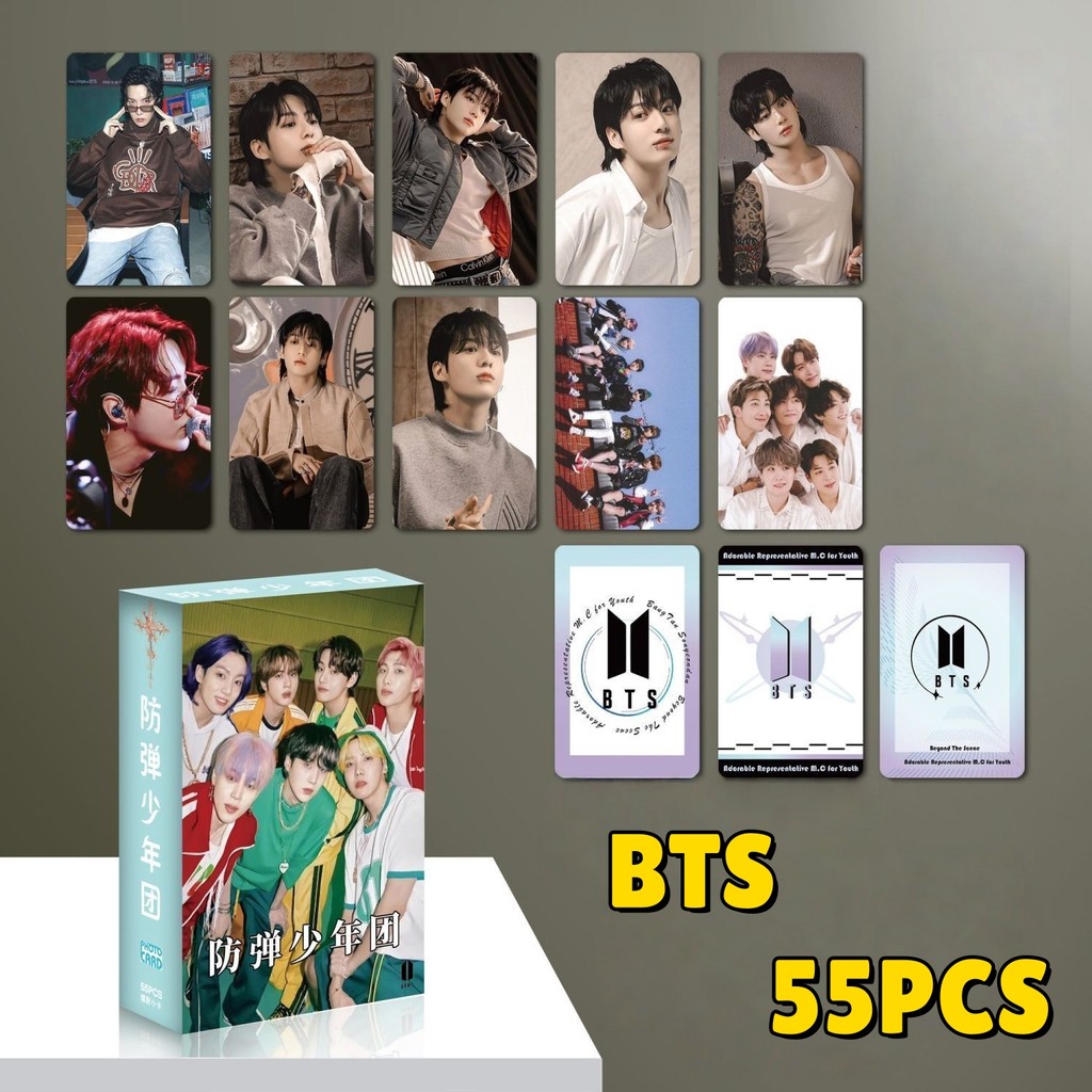 555pcs/box JUNG KOOK Álbum Solo GOLDEN Photocards Cartões Postais