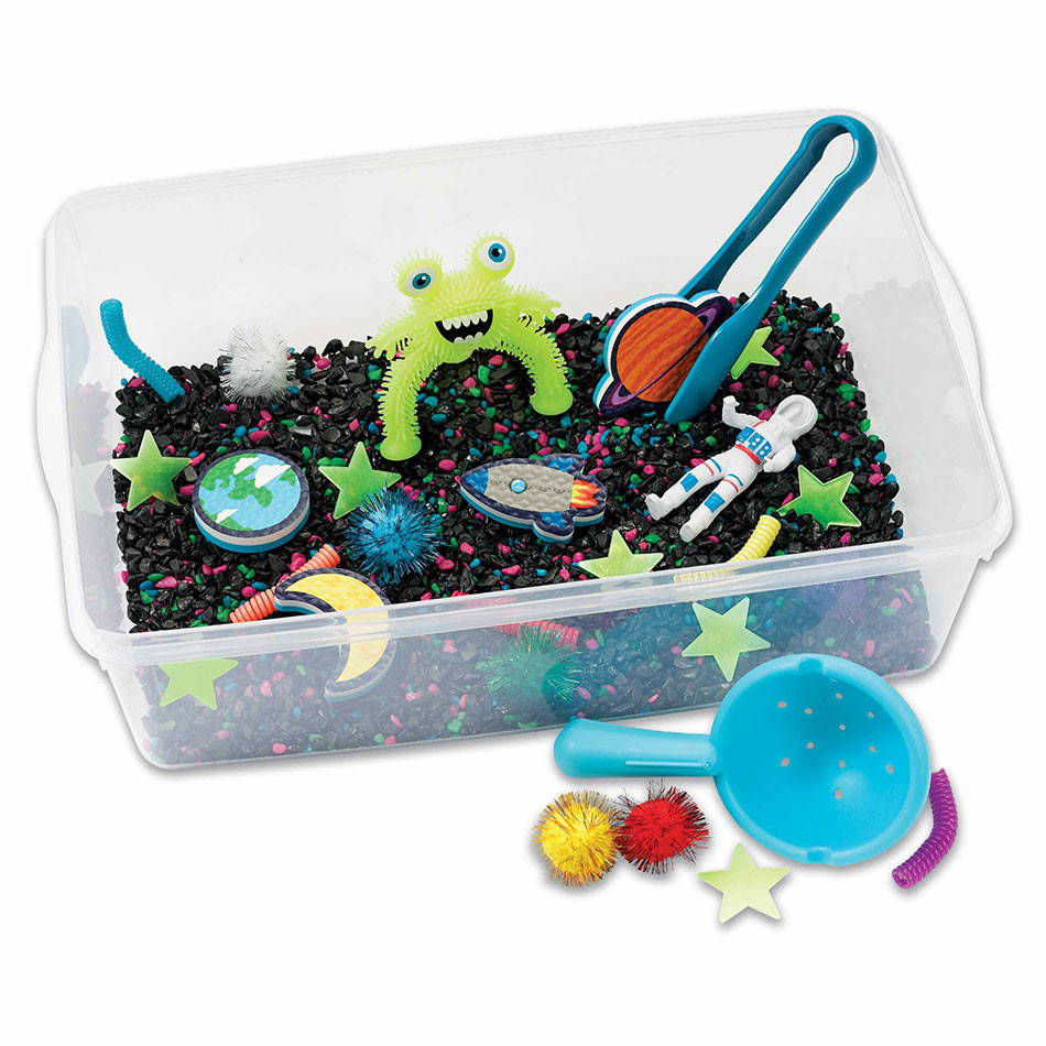 Caixa sensorial Espaço Sideral Creativity for Kids 6284900 Faber-Castell