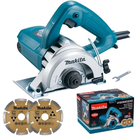 Serra Mármore 4.3 8 POL 1.300W 2 Discos 4100NH3ZX2 MAKITA