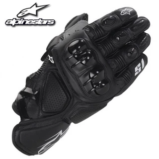 Luvas De Couro De Motociclismo Alpinestars S1 Racing