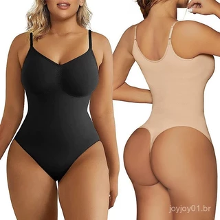 XS One Piece Seamless Body Shaper Goma Controle Terno De Banho Plus Size Mulher Plana Abdominal Cintura Compressão Barriga Abdômen Espartilho EYGO