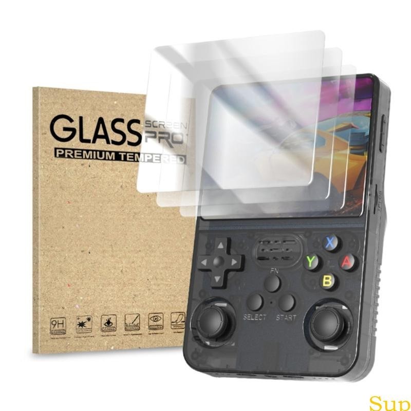 Tempered Vidro Para R36S R35S RGB20S Protetor Tela Videojogos Anti-Riscos