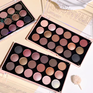 Paleta de de dezoito cores Sombra Perolada Mate Perolada Fina Brilhante Série Terra Color Series Não Fácil de Tirar Maquiagem High-V