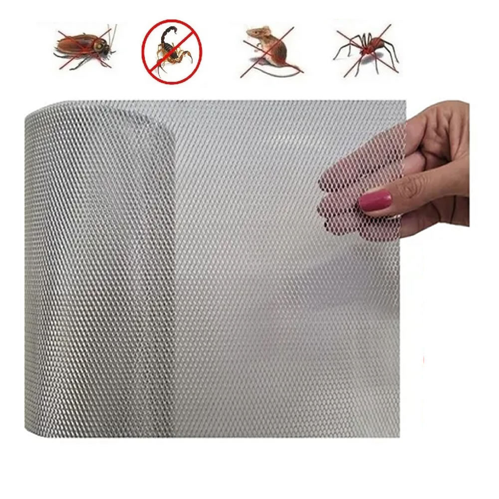 Tela Para Ralo de Quintal Galvanizado Expandido 20x50 cm