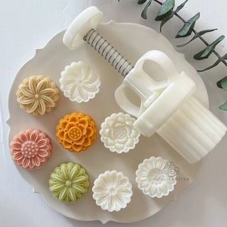 20g De mini-Flor De Lua Moldar/daisy/sunflower/Lotus shape/dumpling seal Para Outono/festival