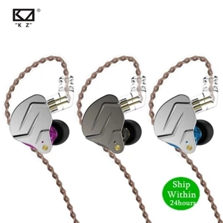 KZ ZSN PRO 1BA + 1DD Tecnologia Híbrida HIFI Metal In Earphones Bass Earbud Ruído Esportivo Cancelando Fones De Ouvido ZS10 ZST AS10