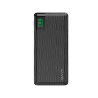 Carregador Portátil 16000Mha Usb Tipo C + Usb A Preto