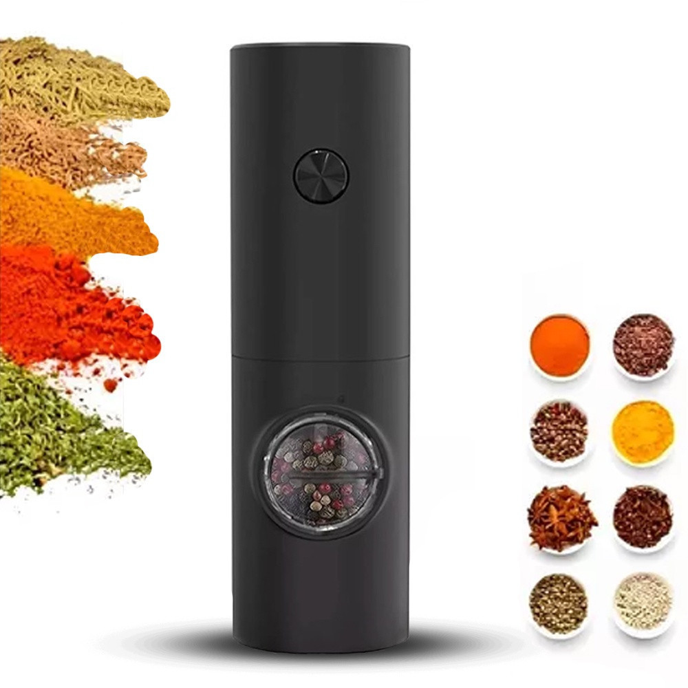 Moedor Elétrico De Sal Pimenta Temperos Condimentos Automáti