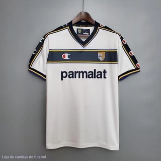 Camisa Retro 2002/2003 Parma Vintage Futebol Camisa II DU6S