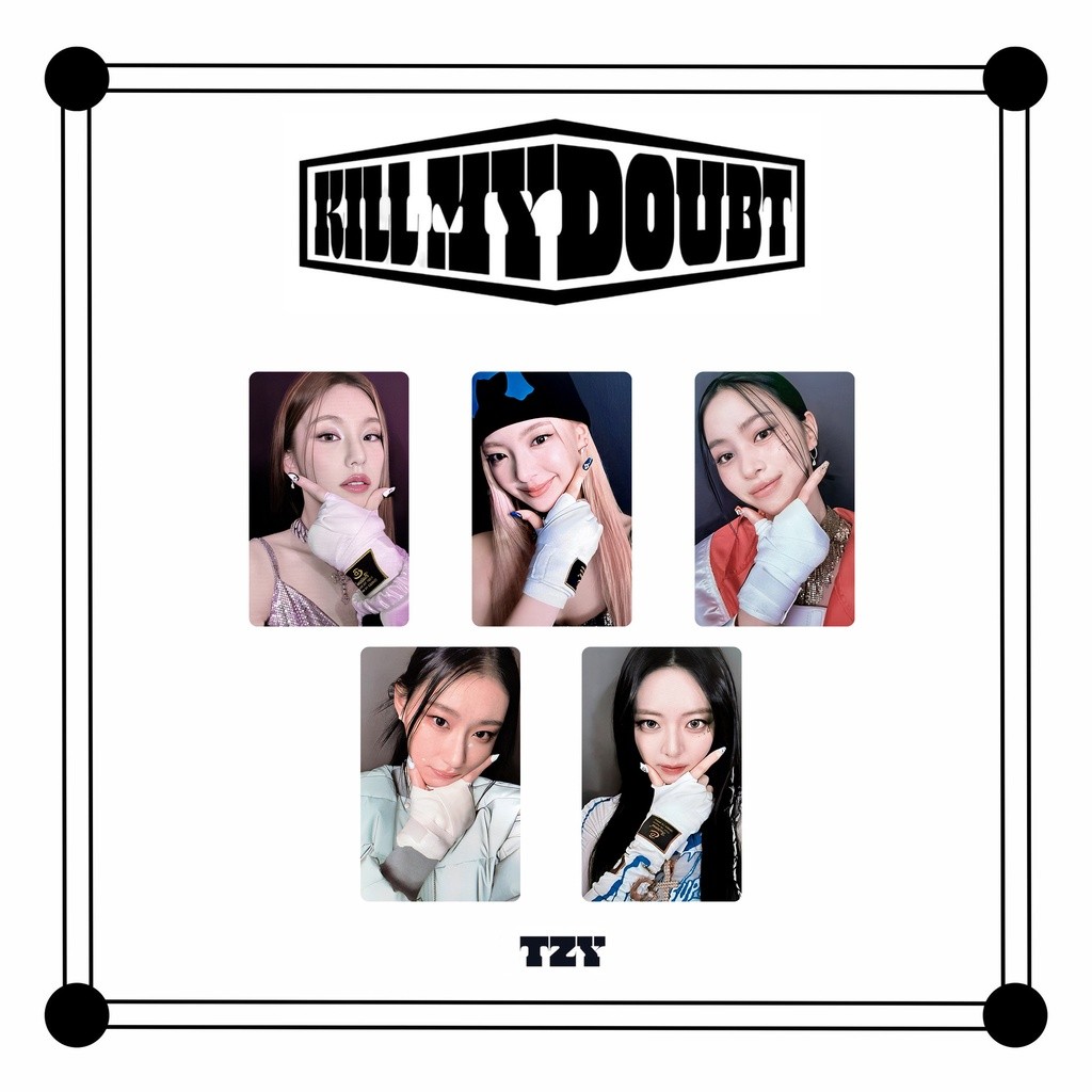 4-5pcs/set ITZY BORN TO BE Special Edition Lomo Card Algorhythm
