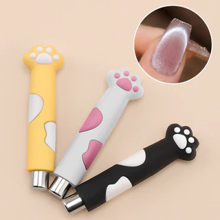 Gato Pata Prego Ímã Manicure Forte Vara 3D Magnético Arte Do Ferramentas De Gel UV Multi-Função Verniz Caneta Decoração