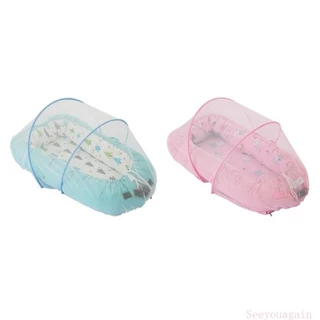 Seeyouagain Baby Criby Mosquiteiro Dobrável Para Cama Infantil Berço Insetos