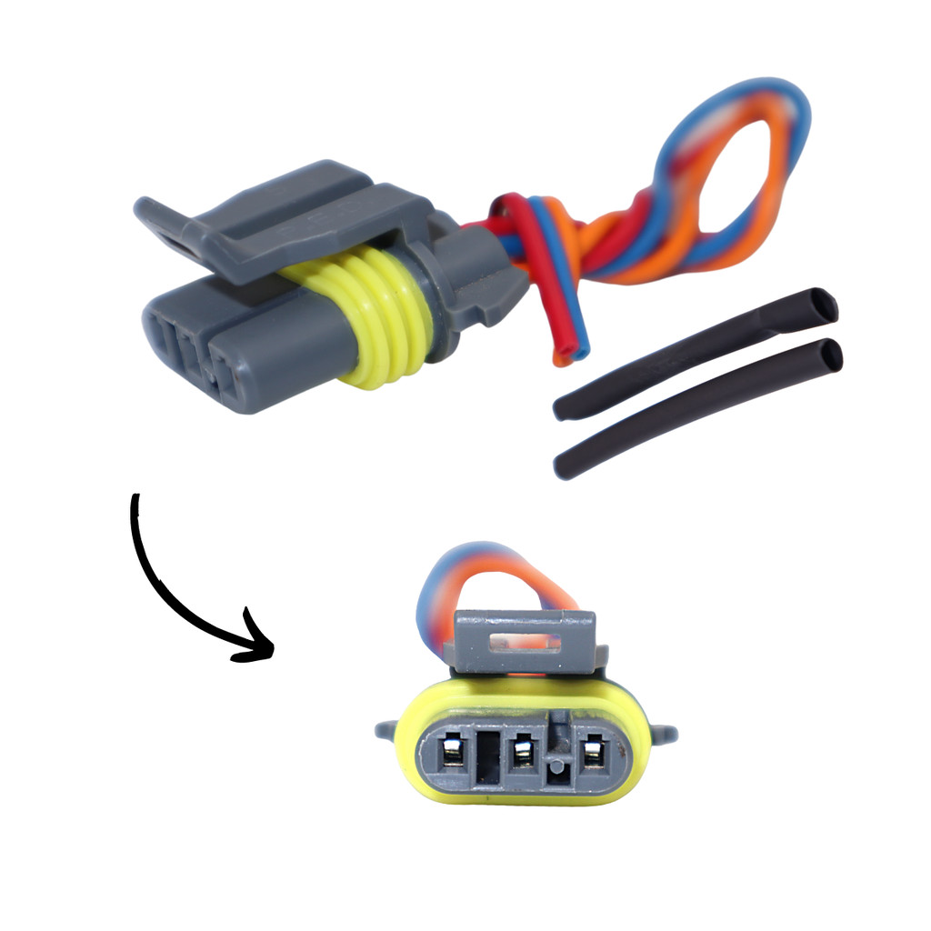 Chicote Conector Plug Sensor Map Gm Celta Corsa Astra Hatch | Shopee Brasil