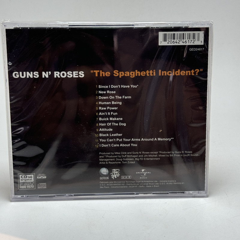 Cd Guns N' Roses - The Spaghetti Incident | Shopee Brasil