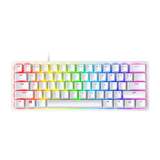 Teclado Razer Huntsman Mini 60 Chroma Layout US Branco - RZ0303390300R3M
