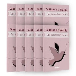 Kit 10 Planner de Oração | Bem - Vindo Espírito Santo | Brochura