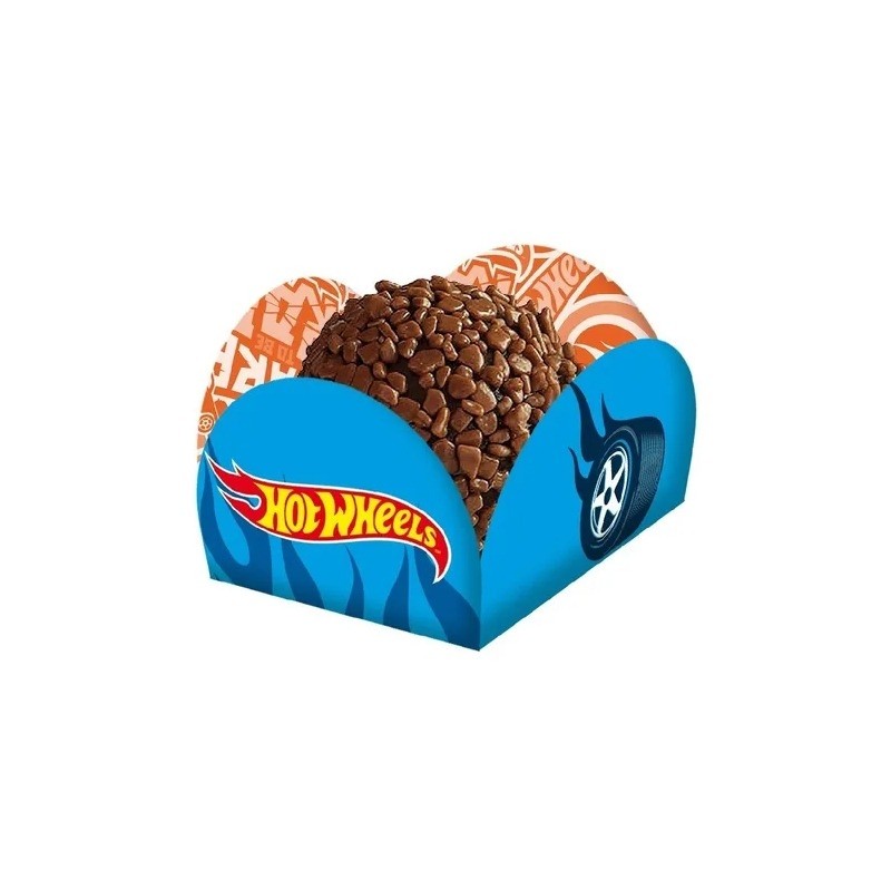 Porta Forminha Hot Wheels 40un