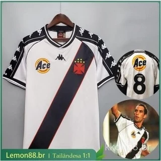 Vasco 2000 Home Away Romario Camisa Retro De Futebol P-2GG