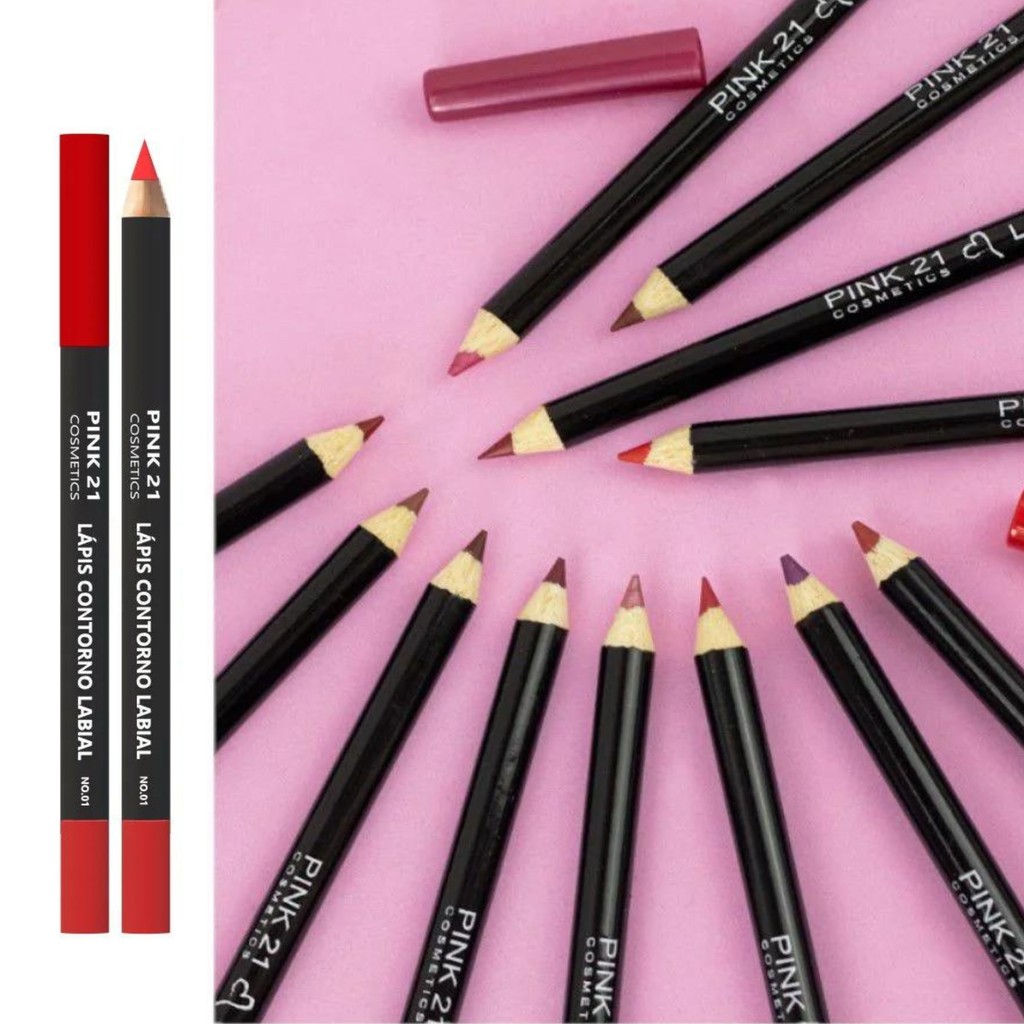 Lápis contorno labial - Pink 21 | Shopee Brasil