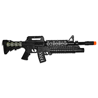 Brinquedo Infantil Nerf metralhadora arminha para criança com laser Som e luzes
