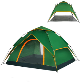 Barraca Camping Automática 2,1Mx2,4Mx1,35M 3-4 Pessoas Verde em Oferta na Shopee