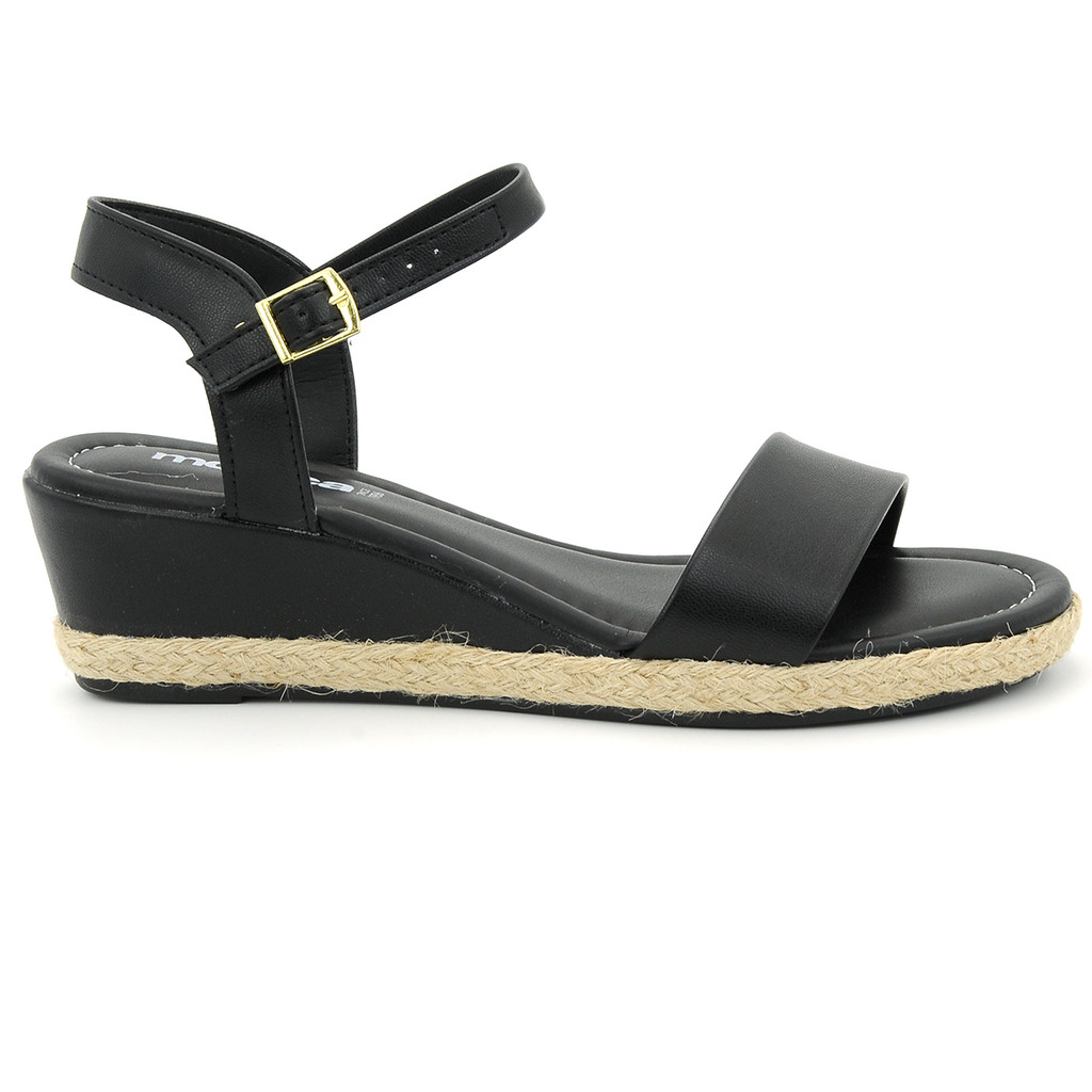 Sandalia Moleca Feminina Salto Meia Pata Plataforma