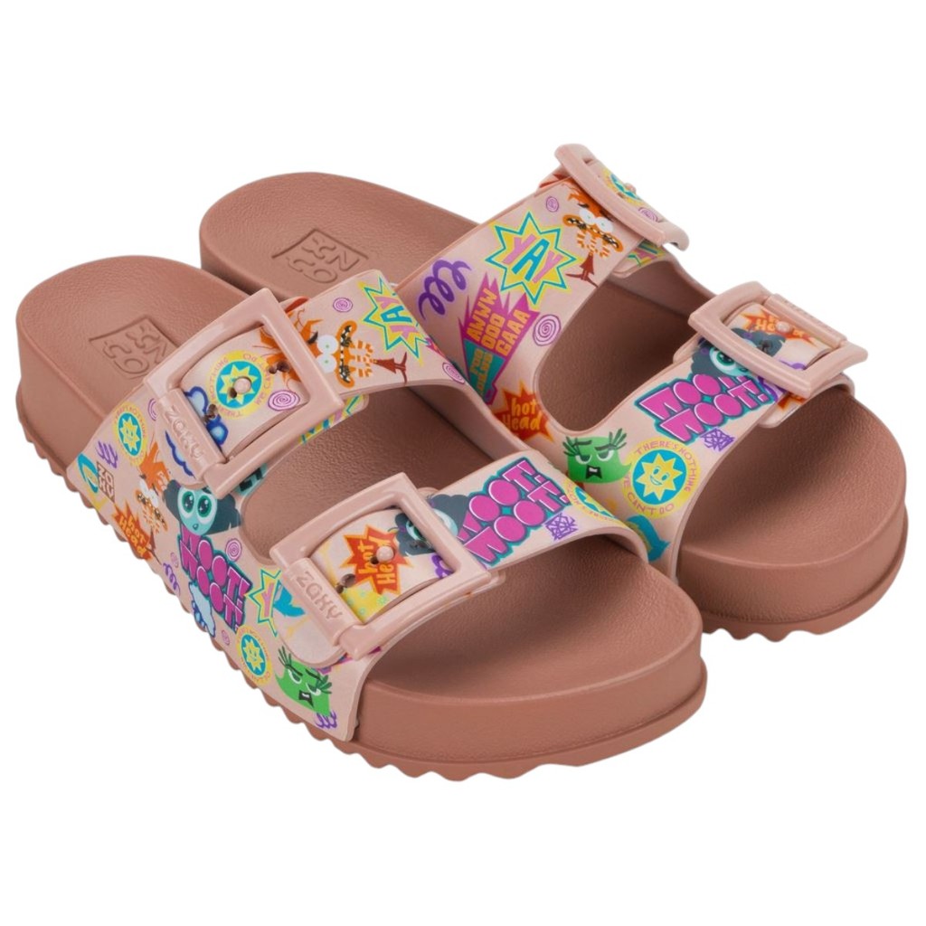 Sandália Feminina Slide Zaxy Partner Disney Divertida Mente