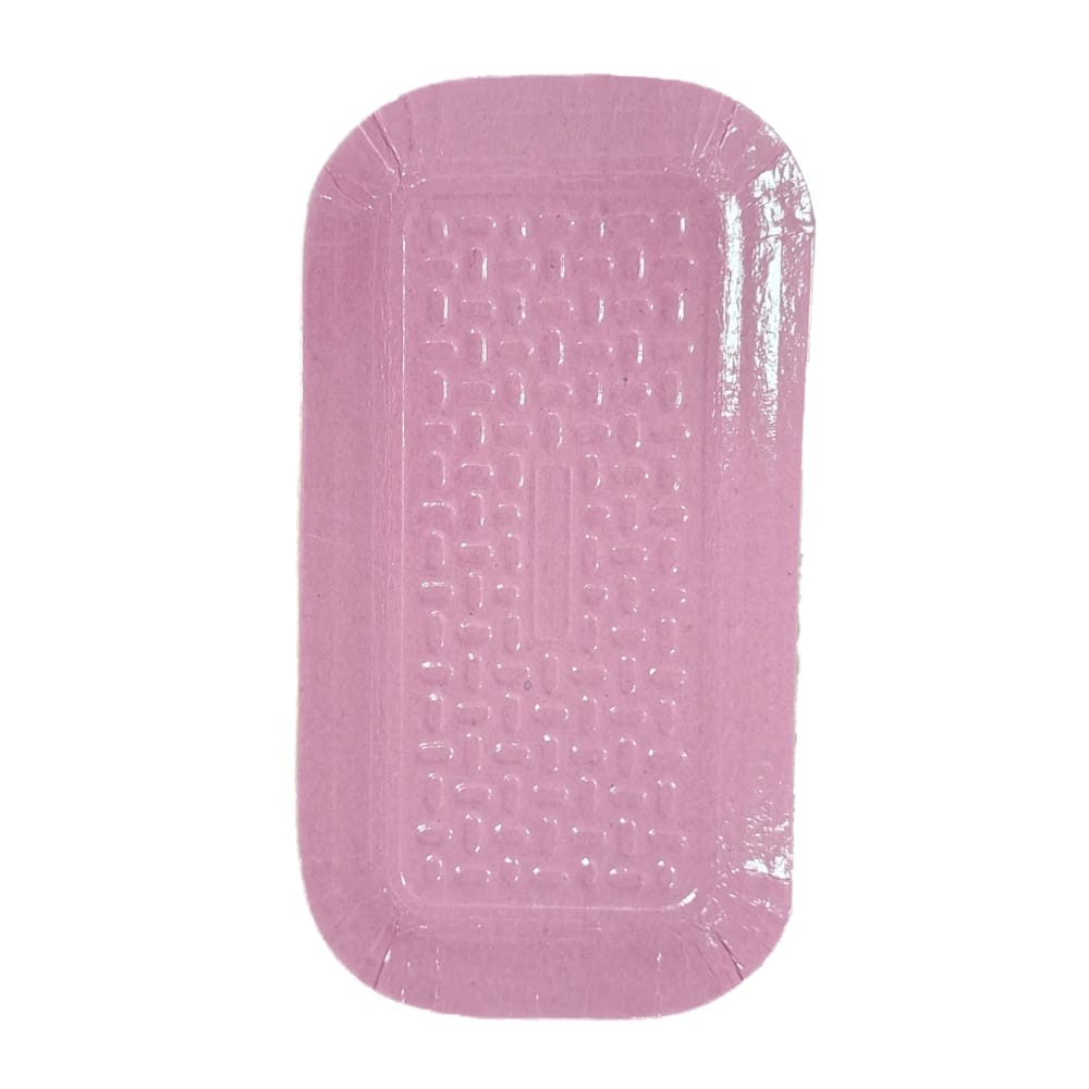 KIT DE BANDEJAS LAM. ROCAMBOLE ROSA COM 25 UNIDADES | Shopee Brasil